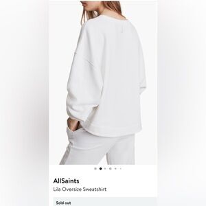 AllSaints Lila Oversize Sweatshirt